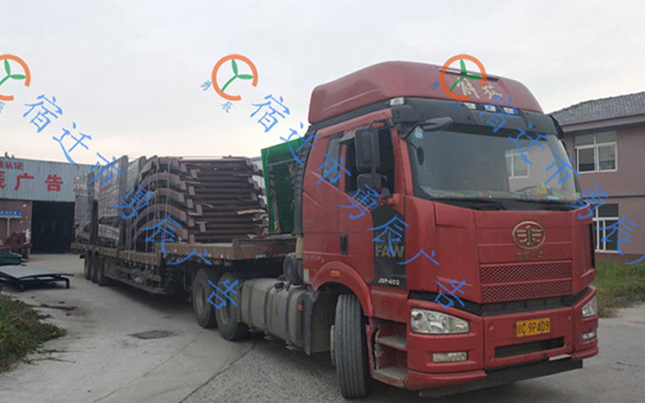 江西候車亭發(fā)貨第一車